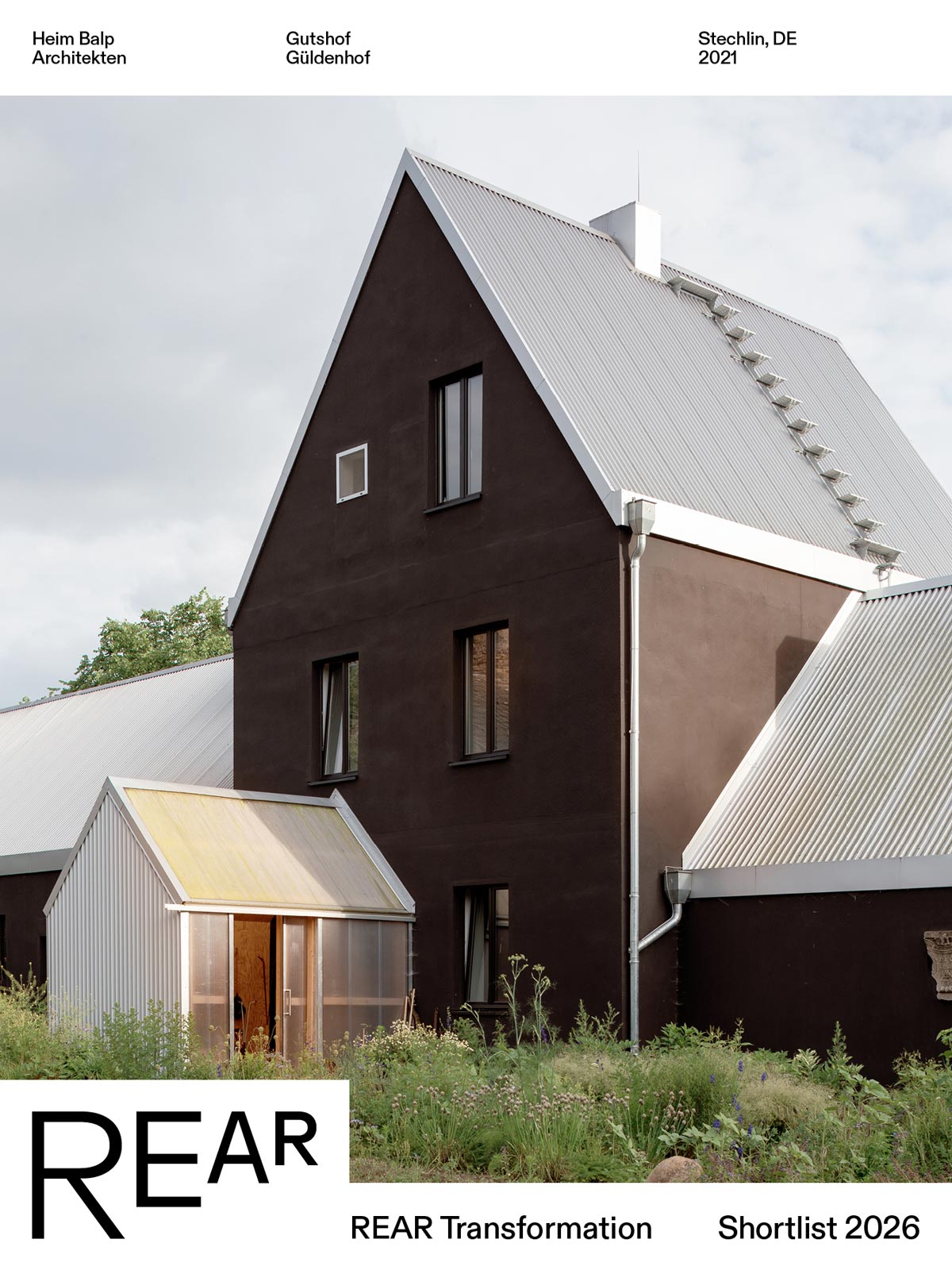 Shortlist Nomination REAR Award Transformation – Gutshof Güldenhof